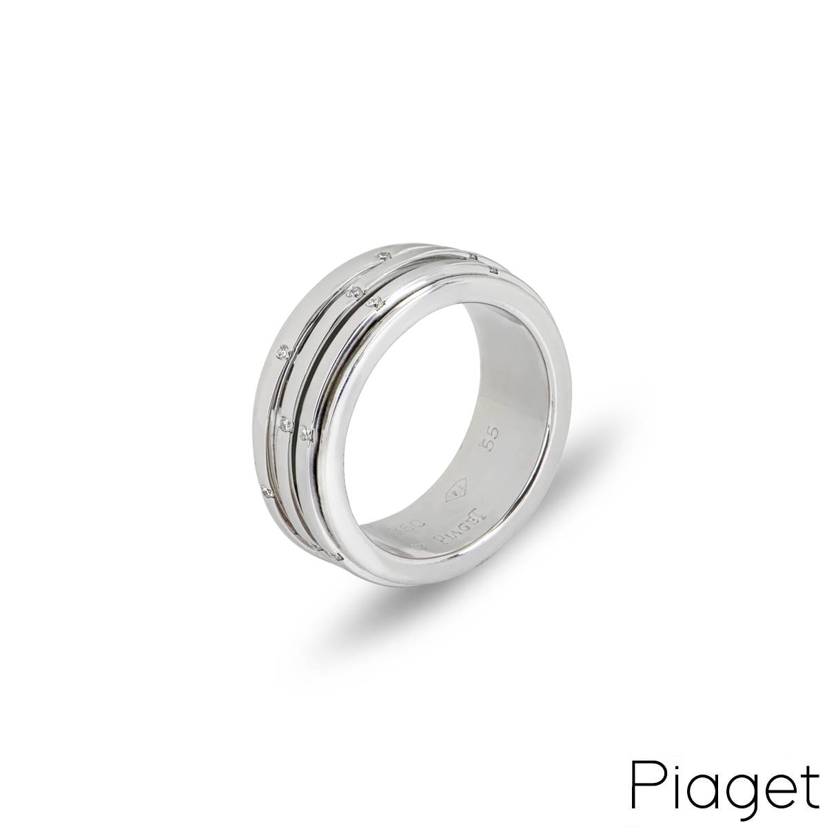 Piaget White Gold Diamond Set Possession Ring G34PO455